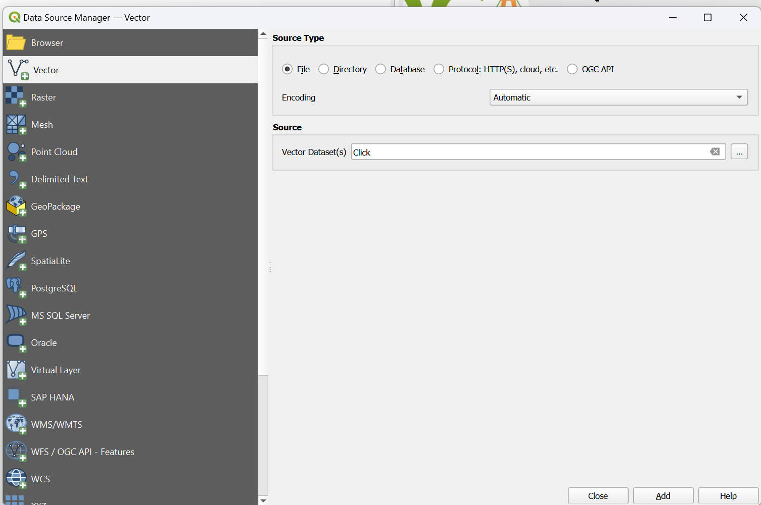 QGIS - Loading in Geospatial files in QGIS