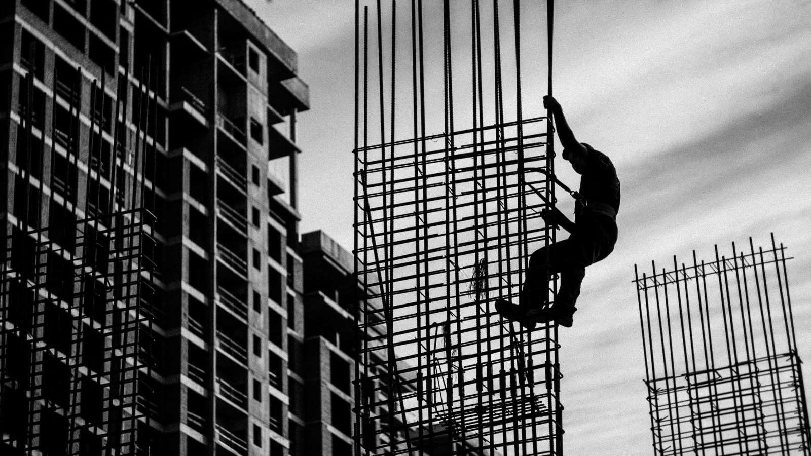 Construction worker on site